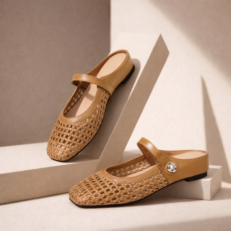 Zapatos planos ortopédicos tipo mule Tressa