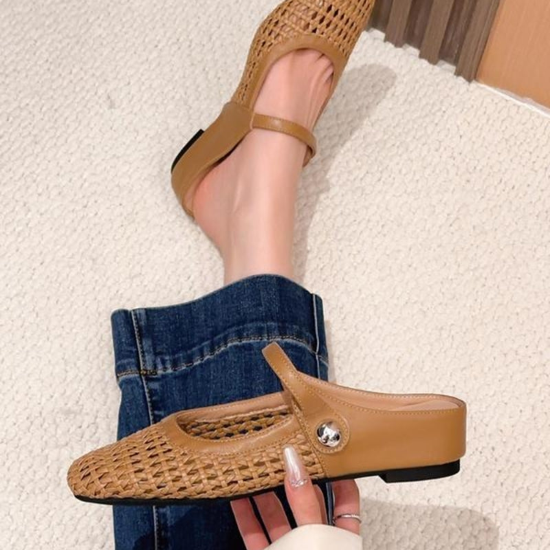 Zapatos planos ortopédicos tipo mule Tressa