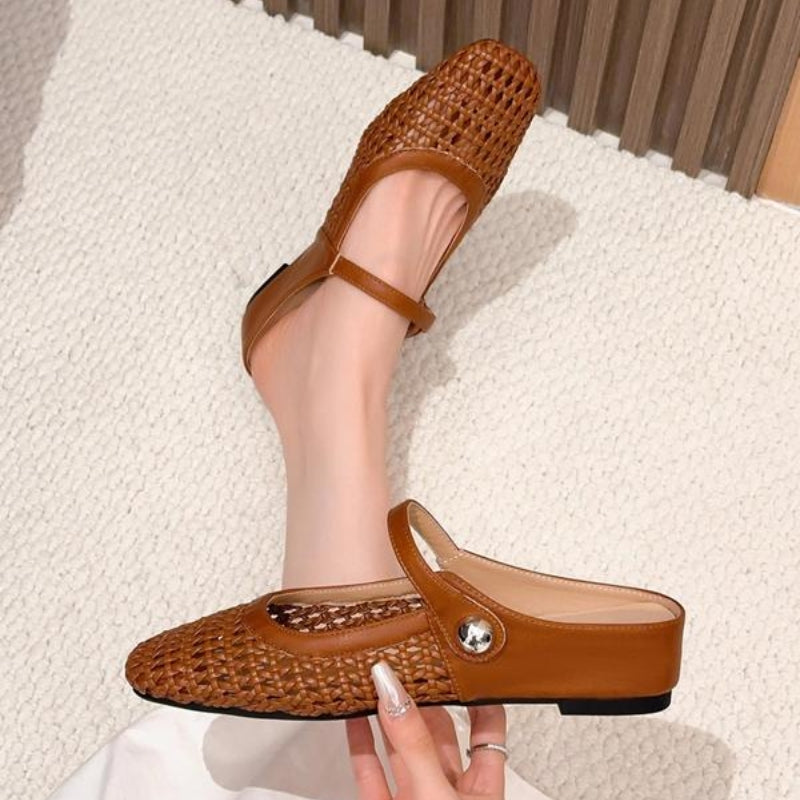Zapatos planos ortopédicos tipo mule Tressa
