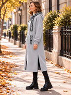 Silentto | Abrigo oversize de mujer con cremallera