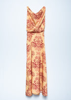 VESTIDO LARGO ESTAMPADO