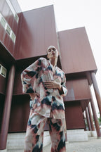 Bedrucktes Tie-Dye-Hemd