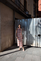 FALDA MIDI ESTAMPADA