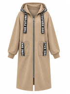 Silentto | Abrigo oversize de mujer con cremallera