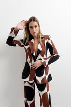 BLAZER  ESTAMPADA