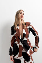 BLAZER  ESTAMPADA