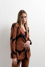 Hose mit geometrischem Muster