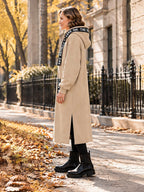 Silentto | Abrigo oversize de mujer con cremallera