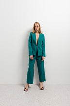 Taillierter Blazer ohne Revers