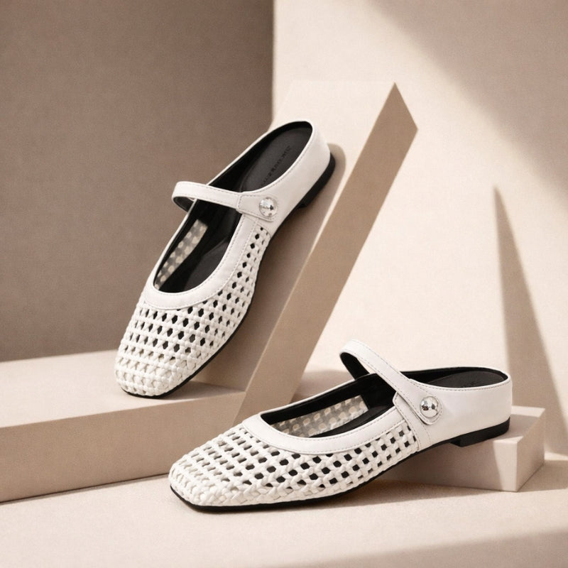 Zapatos planos ortopédicos tipo mule Tressa