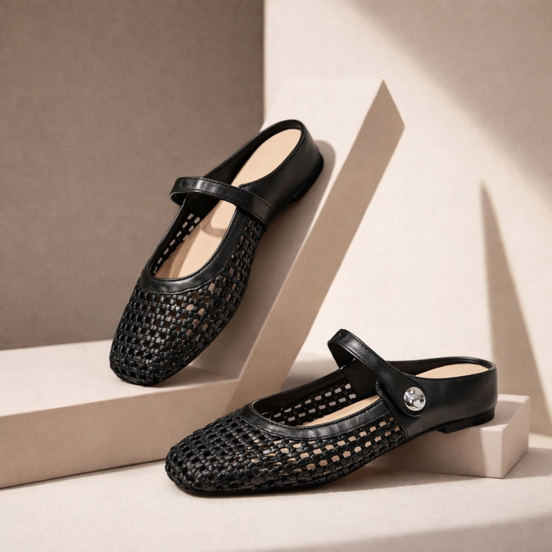 Zapatos planos ortopédicos tipo mule Tressa