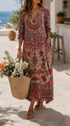 Vestido Flor de Oriente