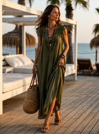 Camélia | Vestido largo de estilo bohemio