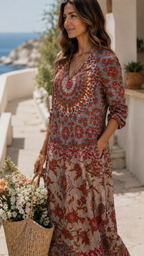 Vestido Flor de Oriente