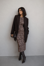 KLEID MIT ANIMAL-PRINT