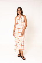 Bedruckter Midirock