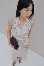 Bedrucktes Midikleid
