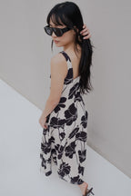 Bedrucktes Midikleid