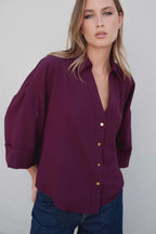 CAMISA MANGA VUELTA
