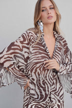 Gemusterte Culotte