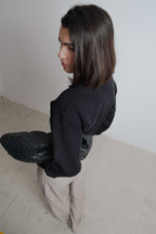 Strickjacke mit Knöpfen