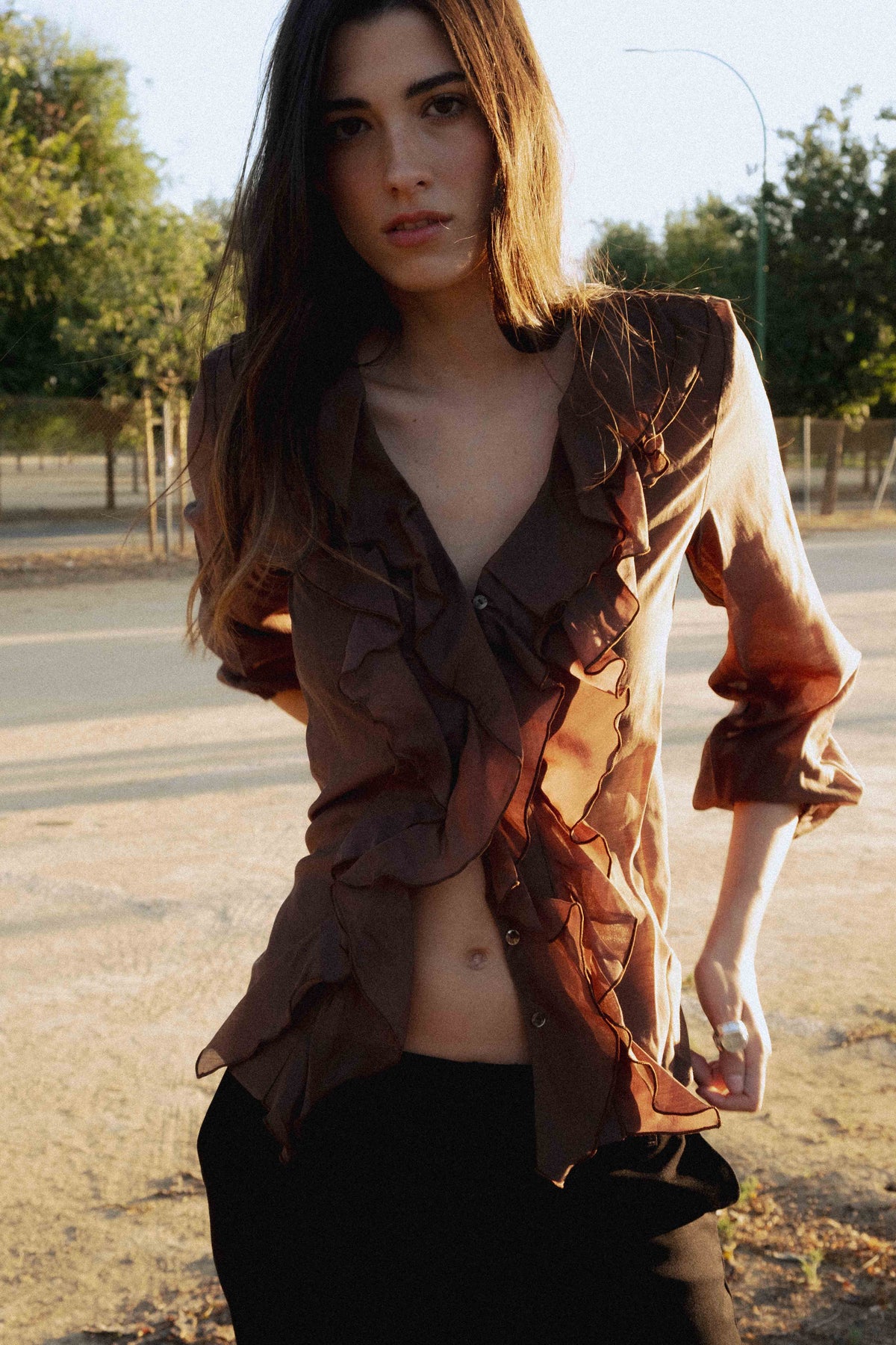 BLUSA VOLANTES