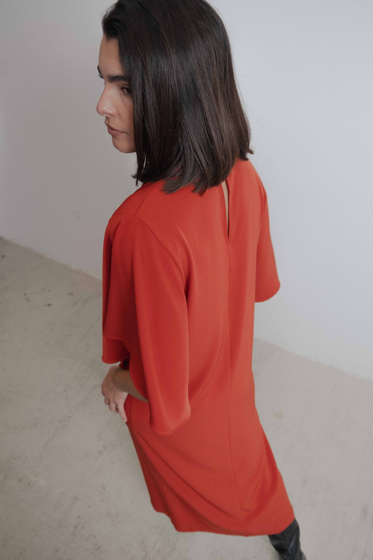 VESTIDO MIDI LAZADA