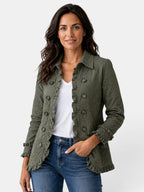 Ricotta | Chaqueta Elegante Bordada