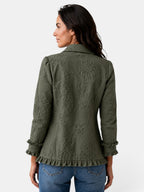 Ricotta | Chaqueta Elegante Bordada