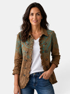 Ricotta | Chaqueta Elegante Bordada