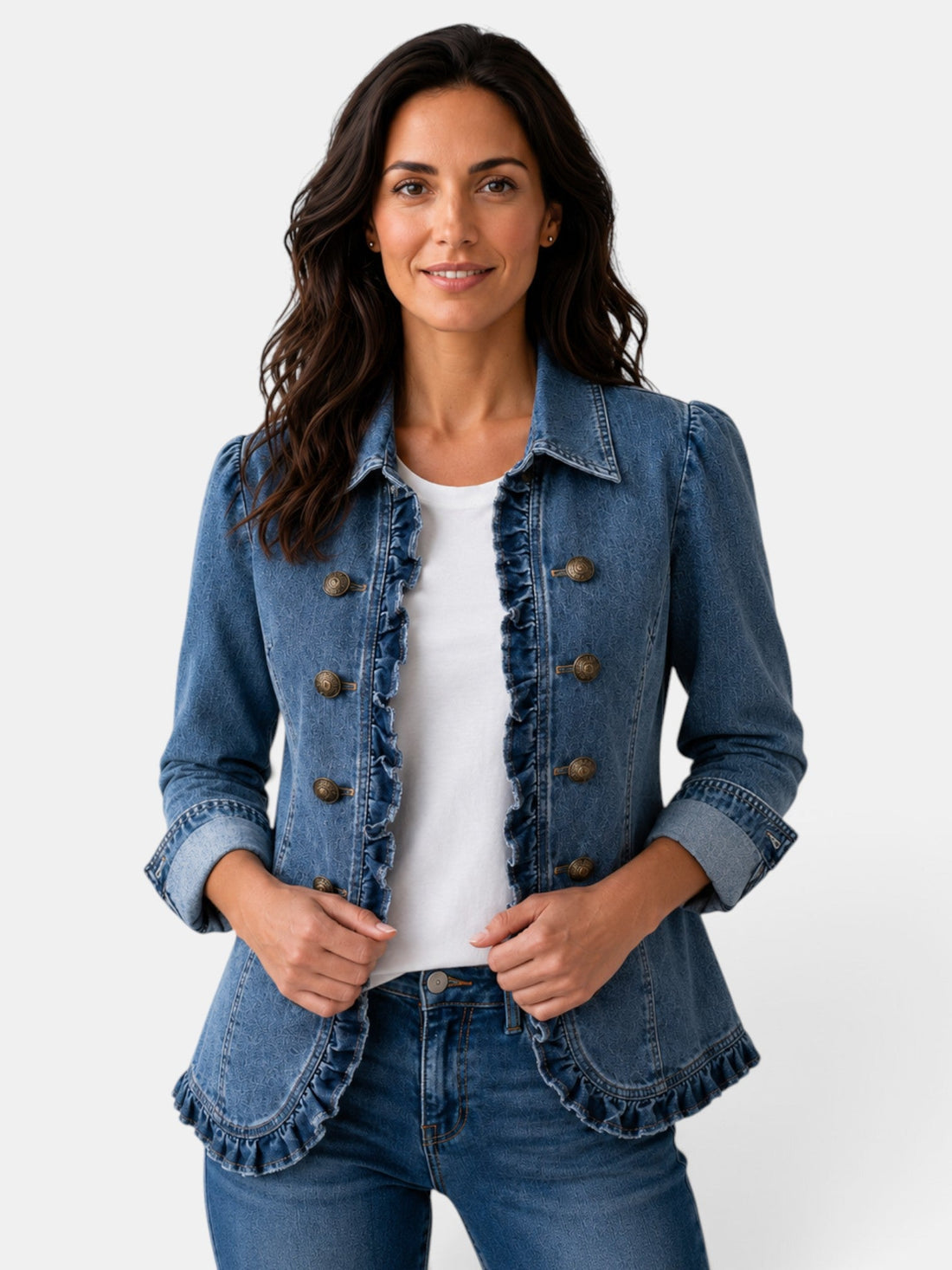 Ricotta | Chaqueta Elegante Bordada
