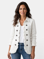 Ricotta | Chaqueta Elegante Bordada
