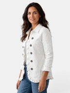 Ricotta | Chaqueta Elegante Bordada