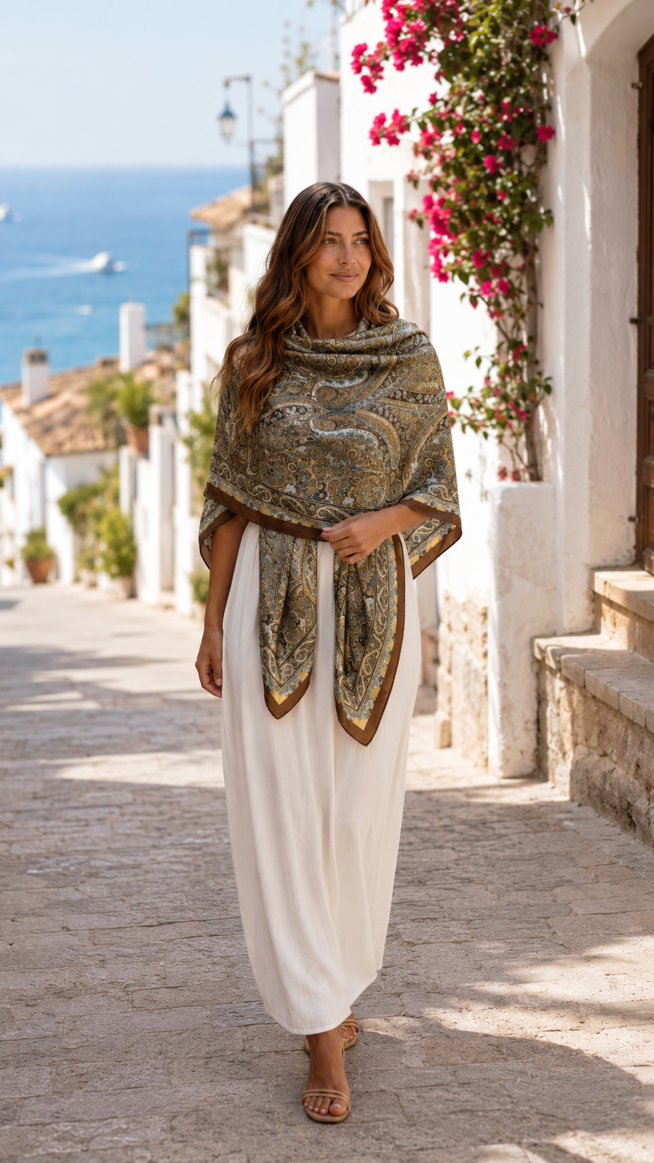 Pañuelo Paisley – Patrón Clásico de Inspiración Oriental