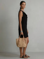 Emma | Vestido Cuello Drapeado