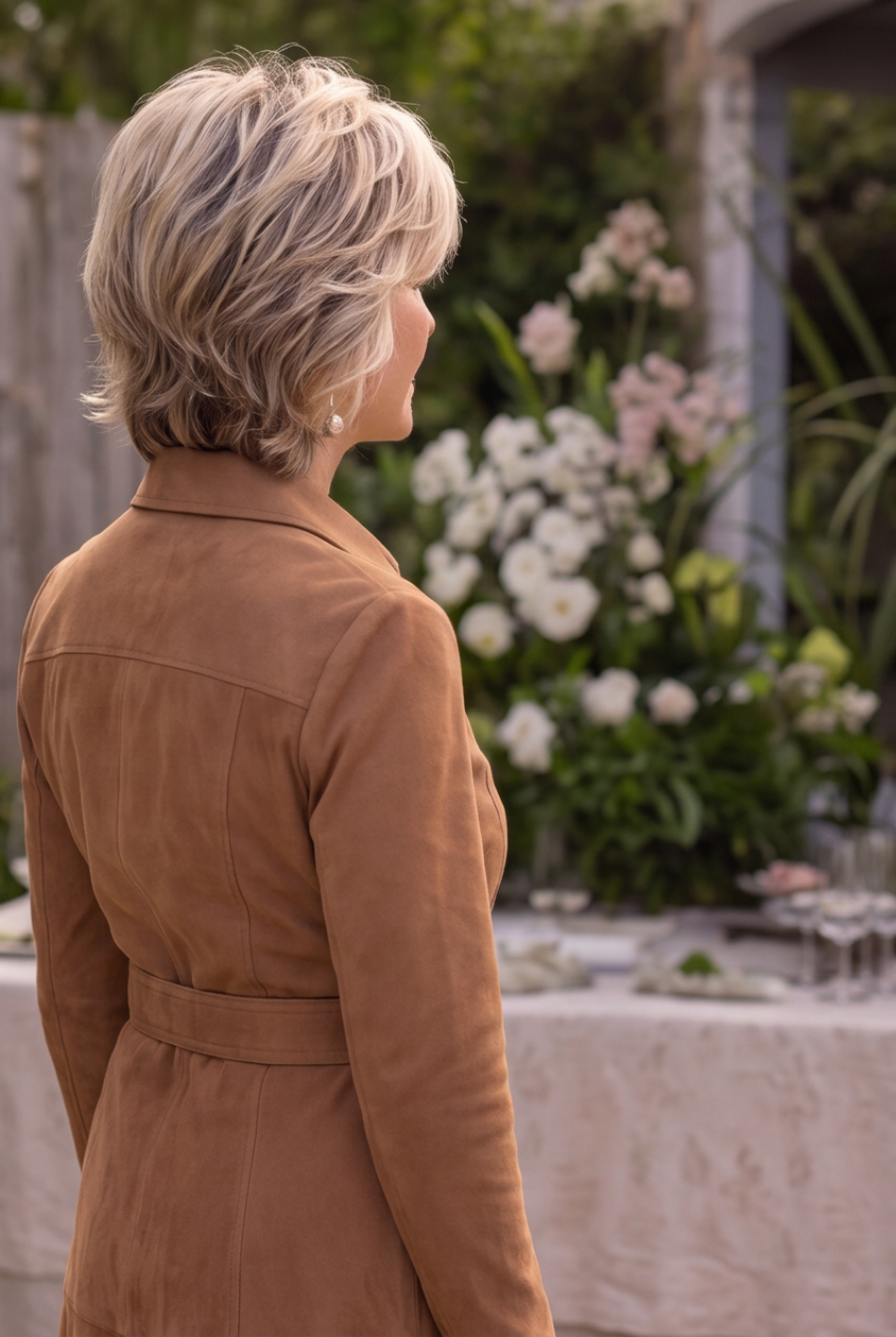 Mélisande | Vestido midi entallado con cuello vuelto