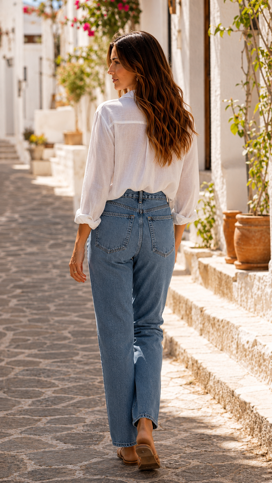 Camisa Oversize de Lino – Minimalismo Natural y Fresco