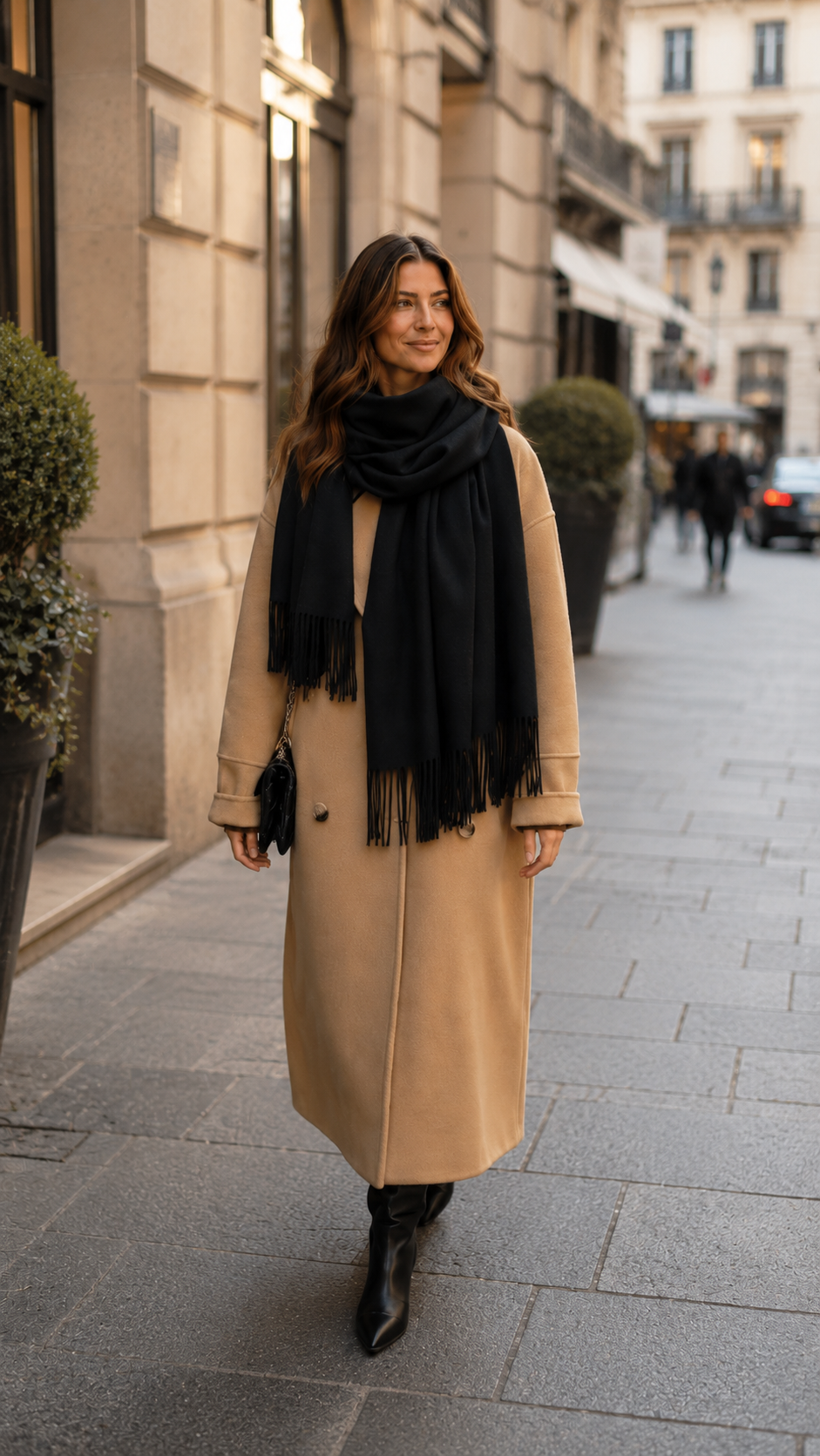 Bufanda Nero – Minimalismo Negro para Cada Temporada