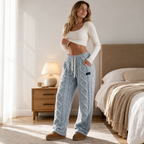 Pantalones cálidos con forro de franela