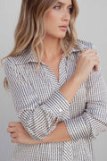 CAMISA SATINADA RAYAS