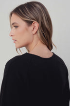 Fließender PULLOVER MIT GÜRTEL