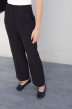 Basic-Hose mit Bundfalten