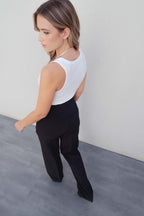 Gerade geschnittene Basic-Hose