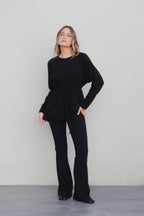Fließender PULLOVER MIT GÜRTEL