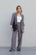 Weite Bundfaltenhose