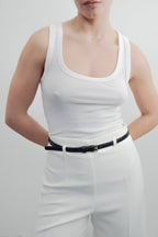 Culotte mit Gürtel