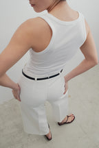 Culotte mit Gürtel