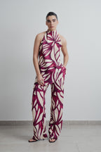 Bedrucktes Neckholder-Top