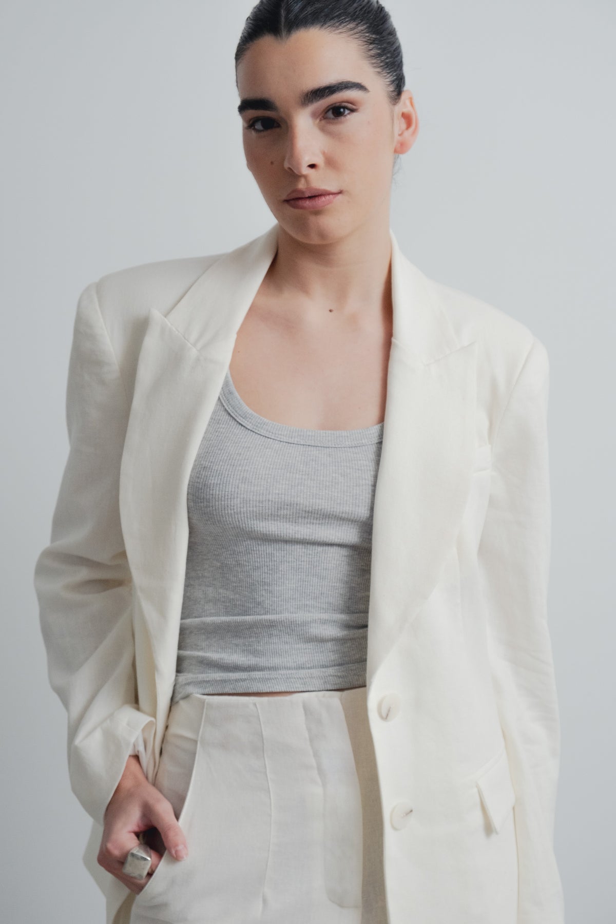 BLAZER LINO CRUDO