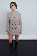 Doppelreihiger Blazer mit Knöpfen
